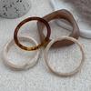 Ingemark 2025 Trendy Irregular Resin Bangles Bracelets for Women Punk Minimalist Chic Chunky Bracelets Charm Wearing Jewelry