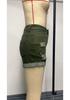 High-Waisted Women's Elastic Denim Street Style Shorts