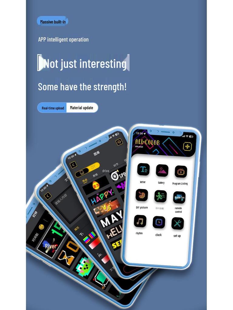 Truck Devil Eye Bluetooth LED Light: Dynamic, Flexible Advertising Screen for Vehicles