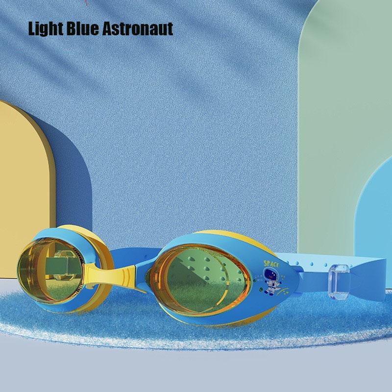 Children's Swimming Goggles Waterproof and Anti Fog High-definition Cartoon Professional Swimming Goggles for Boys and Girls