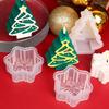 Christmas Tree Scented Candle Silicone Mold DIY Handmade Candle Plaster Soap Molds Resin Xmas Craft Gift Making Mould Home Decor