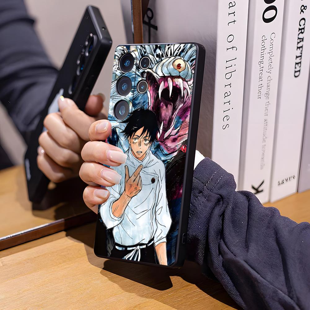 Ujutsu Kaisen Yuta Okkotsu Handyhülle für Samsung S26 Ultra S25 Edge Ultra S23 S22 S21 S20 Ultra Plus S24 Fe Hülle