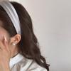 Korean Retro Mori Girl Cream Wide Edge Headband - High Skull Wash Face Accessory for Women
