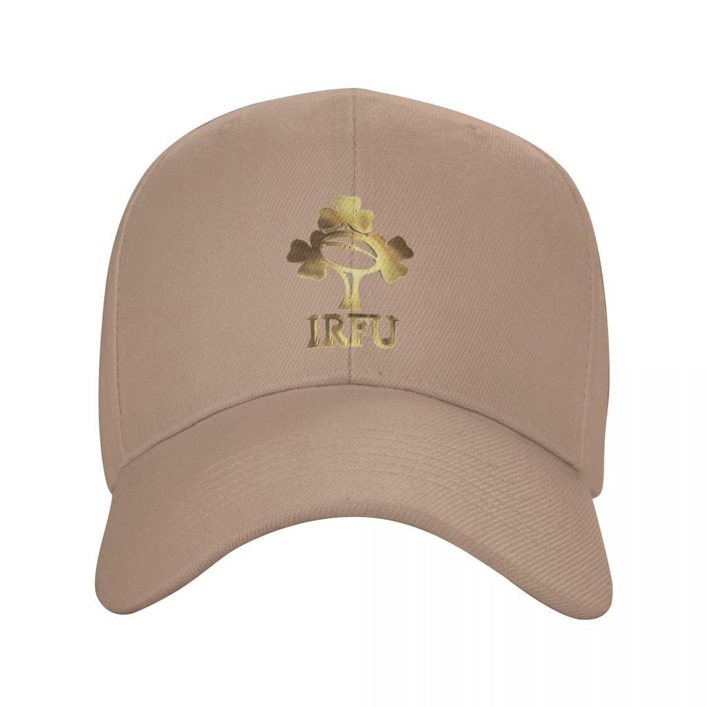 IRFU Ireland Rugby Guld Baseballkeps Solhatt Anime Märke Man Kepsar Hattar för unisex dam