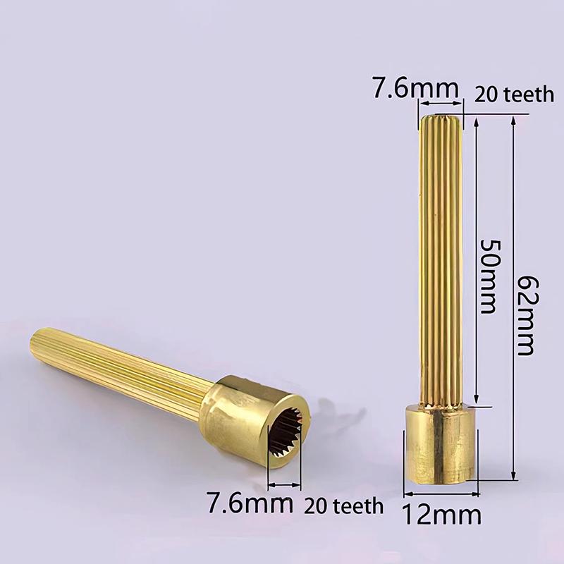 1Pcs Faucet Extended Spool Tooth Sleeve Connector Fitting In-Wall Stem Assembly Extended Spool