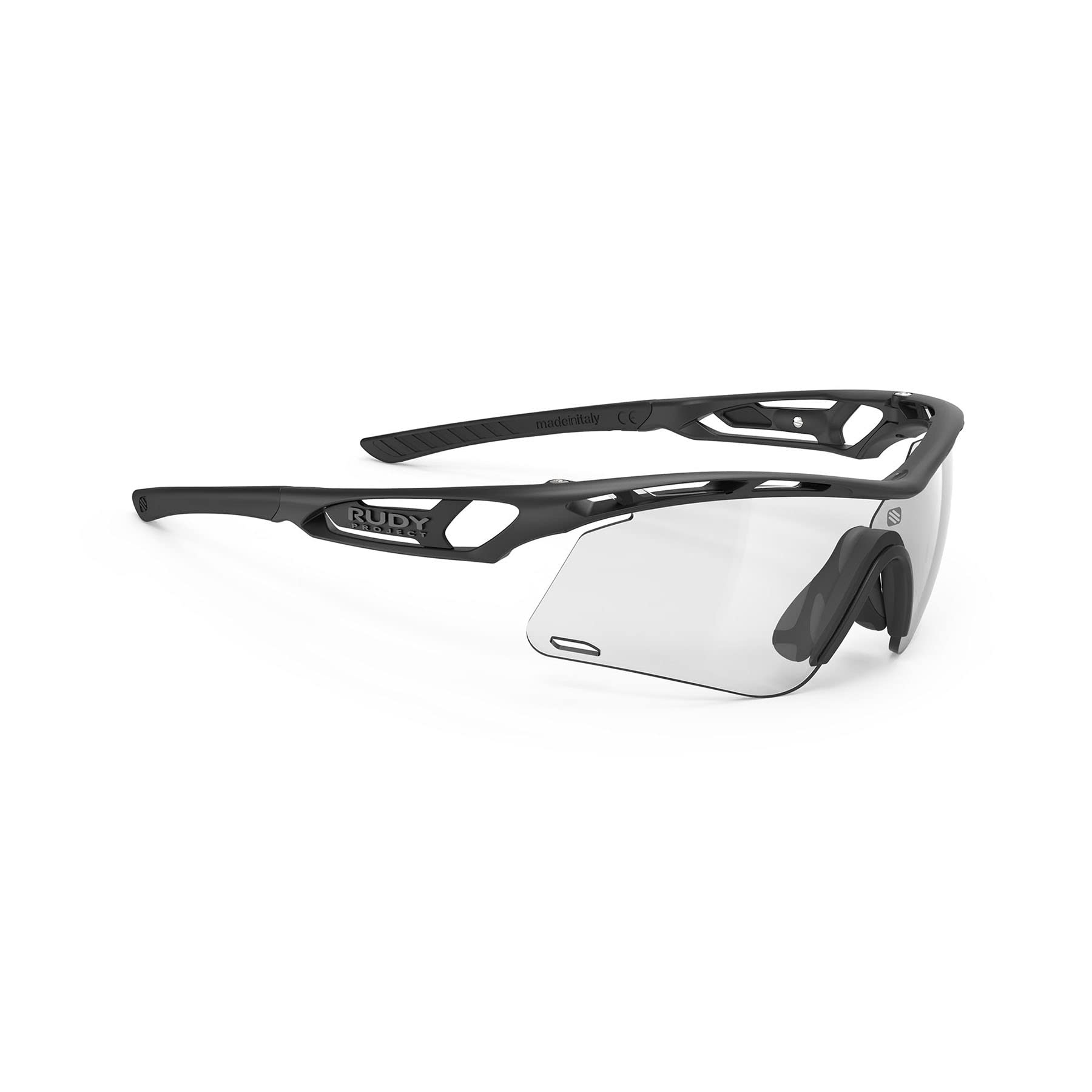 RUDYPROJECT TRALYX SLIM Sports Black + Sunglasses, Matte/impX2 Photochromic, Black, SP787306-0001