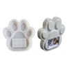 Personalized Pet Frame Mold Practical Pet Pawprint Shaped Mold for DIY Projects