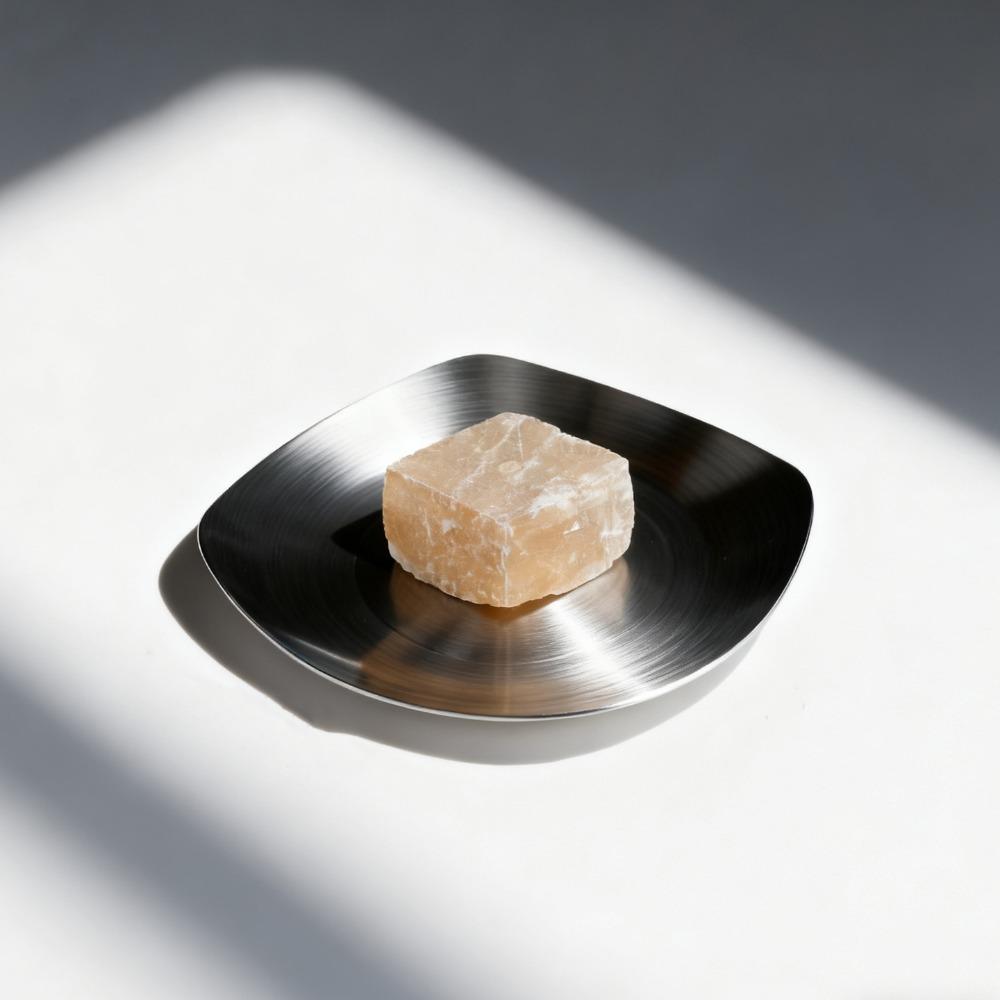 Stainless Steel Fragrance Tray Minimalist Fragrance Holder Creative Incense Container Yoga Studio Style 4