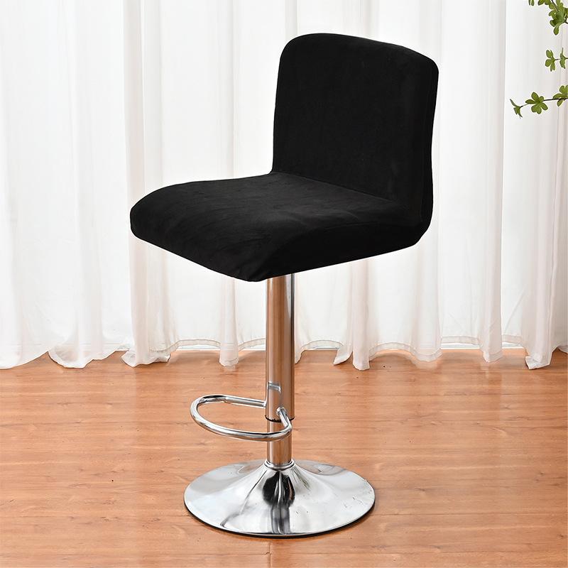 Κάλυμμα Σκαμπό Τετράγωνο Περιστρεφόμενο Σκαμπό Μπαρ Καρέκλα Κάθισμα Βελούδινο Προστατευτικά Καλύμματα για Καρέκλα Ύψους Πάγκου Μεσαία Χαμηλή Πλάτη Διακοπές