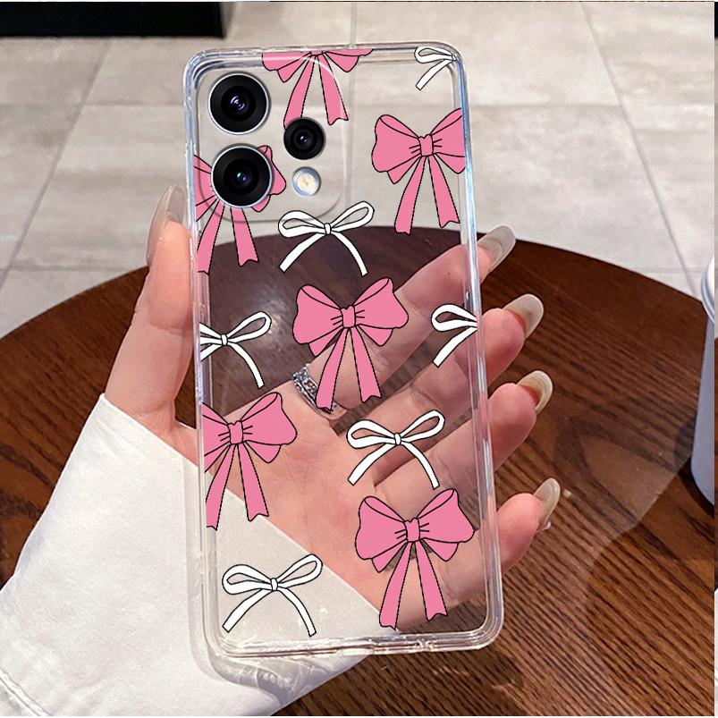 For Oppo Reno 15C 5G PMD110 Case Clear Luxury Cute Love Rabbit Funny Painting TPU Soft Silicone Casing For Oppo Reno15C 5G Cover