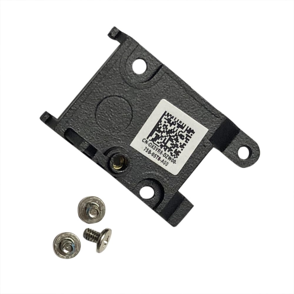 

HSSDTECH M.2 SSD Mounting Bracket with Screws for Dell E5270, E5470, and E5570 M2 SSDs (0X3YR8, 4 Screws) - M.2 SSD Bracket