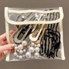 Elegant U-Shaped Hairpin for Women - Secure Updo Hair Clip and Comb