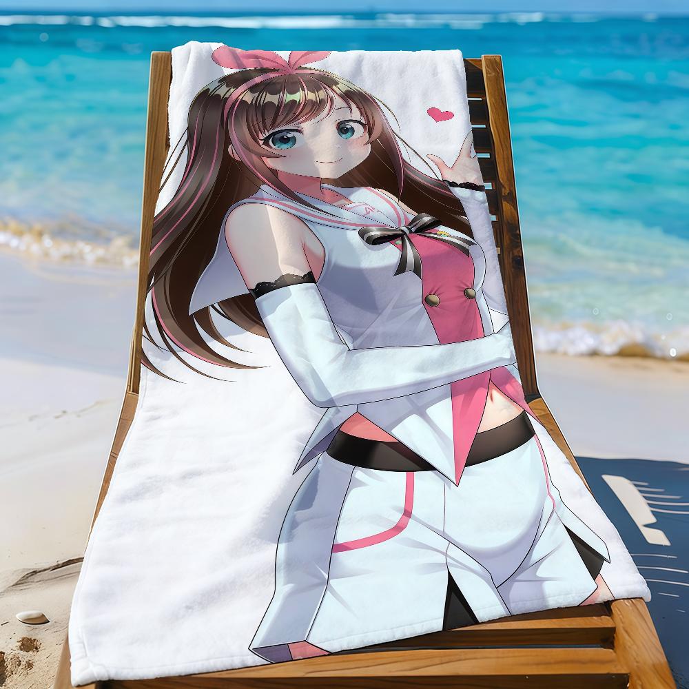 Musician Kizuna A-Ai Towel Sports Quick Dry Travel Camping Gear Sandproof Soft Light Large Beach Towel
