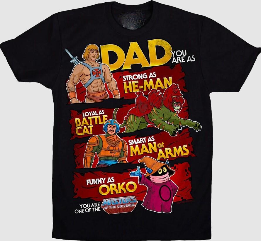 

Father s Day He-Man T-Shirt Size S-4XL Gift For Holiday Unisex T-Shirt L
