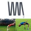 Hochsprung-Trainingsausrüstung Hochsprung-Bungees Elastische Hochsprunglatte Gummiband für Anfänger Jugendliche Männer Frauen