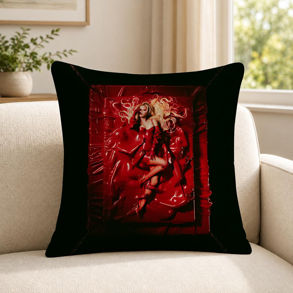 Singer JJOLIN Cushion Cover Soft Short Plush SkinFriendly Cushion Case for MultiScene Use