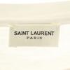SAINT LAURENT made in Italy Short sleeve T-shirt M white Men's Used