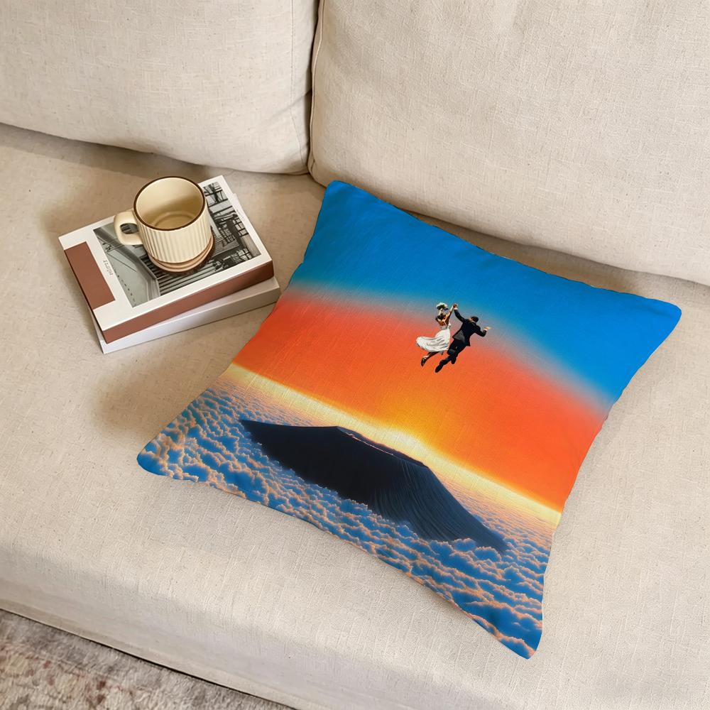 B-Blank Embrace Cushion Cover Fabric Soft Furnishing,Pillowcase, Cushion Cover, Sofa Pillow, Home Decoration
