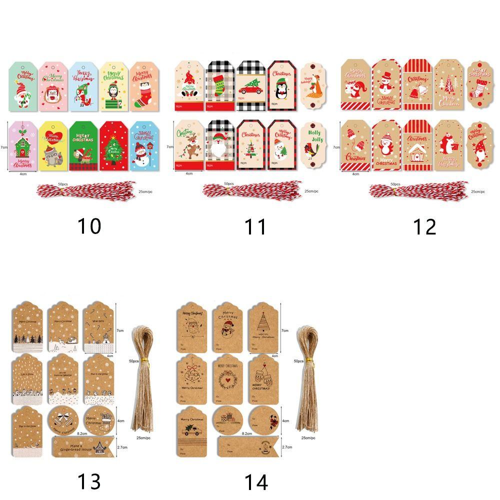 Label DIY Crafts For Home Xmas Christmas Decorations Gift Decor Tags Wrapping Cards Thank You Label