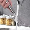 Long Handle Stainless Steel Pan Brush, Strong Decontamination Kitchen Cleaning Tool for Bowl, Plate, Sink & Stove Top