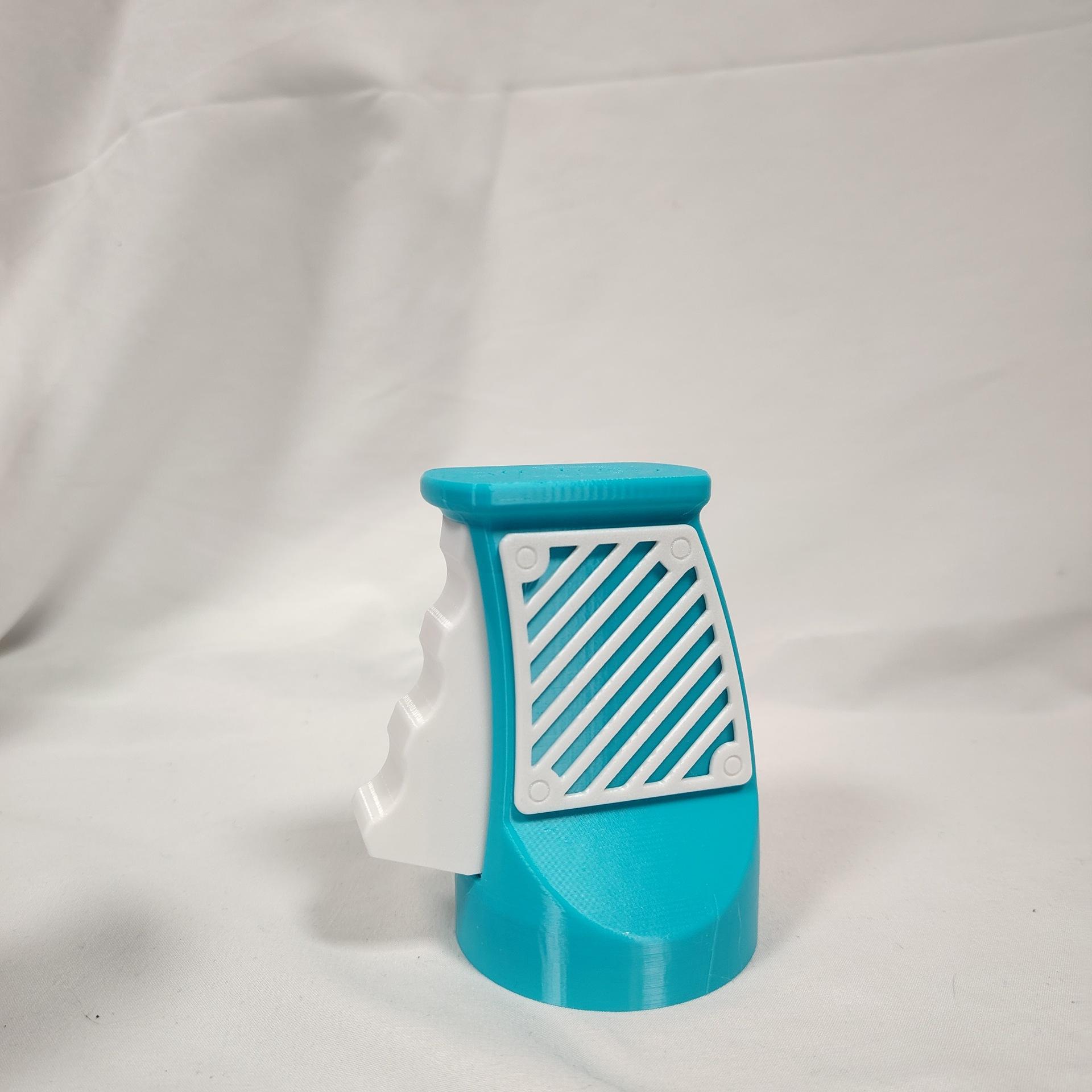

3D-печатная открывалка для банок - Веселый и прочный алюминиевый инструмент для легкого удаления язычков пивных/содовых банок, конструкция против проливания, безопасная для всех возрастов небесно-голубой
