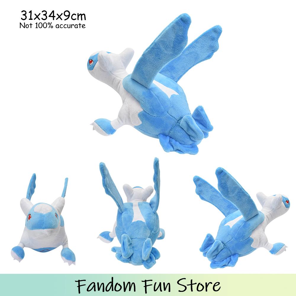 Plush Toys Zoroark Gyarados Latias Moltres Ponyta Ninetales Blaziken Emolga Soft Cute Dolls Christmas Gifts