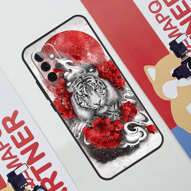 

Tiger Red Sun Japan Art Case For Samsung Galaxy A36 A35 A55 A06 A16 A26 A56 A53 A32 A52 A33 A13 A14 A34 A54 A17 A15 Samsung A54 5G
