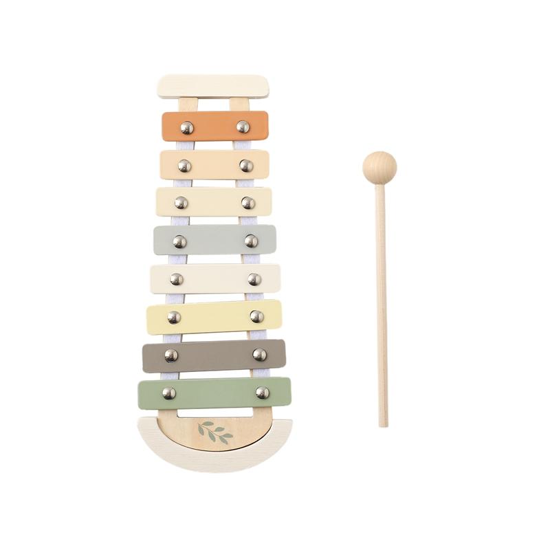 Musical Instruments Wooden Montessori Toys Xylophone Rattle Drumbaby Music Enlightenment Educational Toys Kid Christmas Gifts