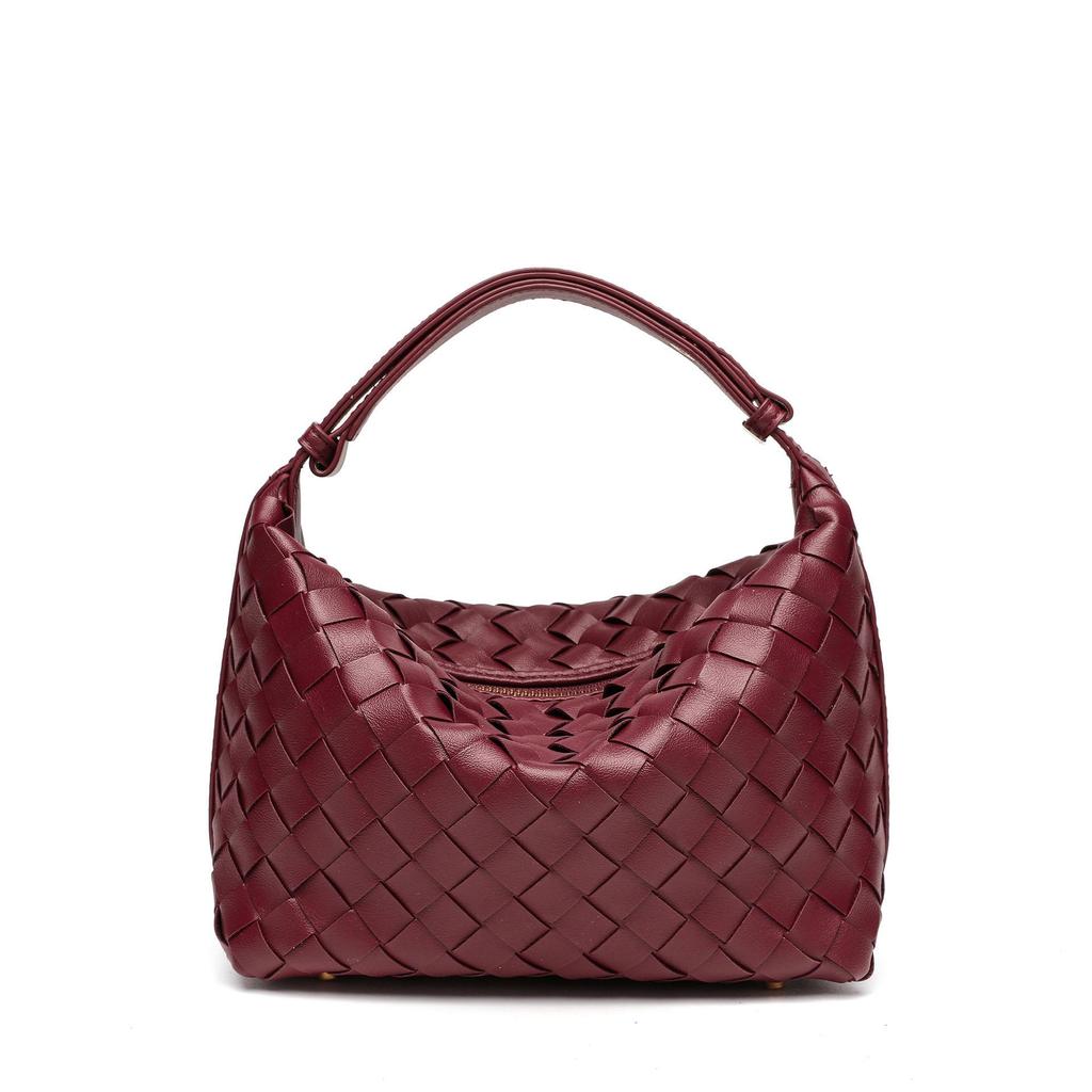 Damenhandtasche Marken-Design Französisch Retro Hochwertige Handgewebte Tasche Neu Vielseitig Tragbar Mode Unterarmtasche