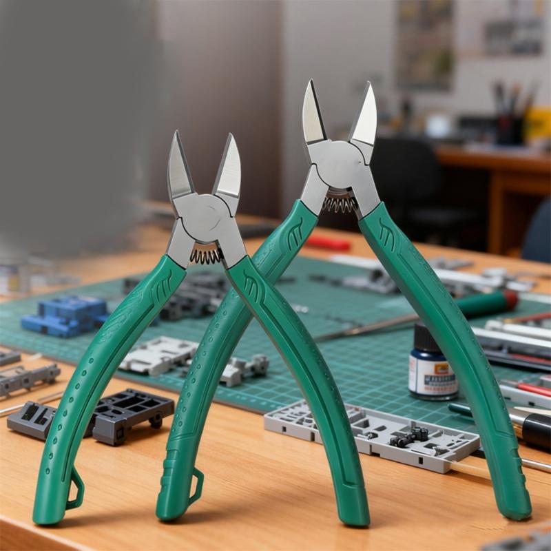 Stainless Precisions Cutter Pliers Diagonal Cutters for Hand Craft Features Diagonal Nippers for Hand Wire Cable Cutting
