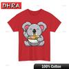 Kawaii Koala Eating RaUNIsex Shirt Koalas Animals Lovers TShirt Bold Urban Cute UNIsex Tshirts Cool Trendy Funny Tee Vintage Outfit