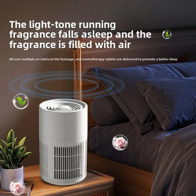 Hot Sale Rechargeable Air Purifier Household Small Indoor Air Cleaner Formaldehyde Purifier Activated Carbon for Odor Removal