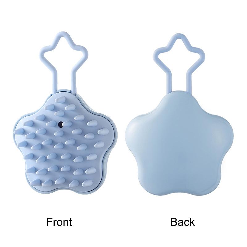 Scalp Scrubber Shampoo Brush Massager Clean Scalp Comb Hair Washing Brush Scalp Exfoliator Brush Head Scrubber Tools