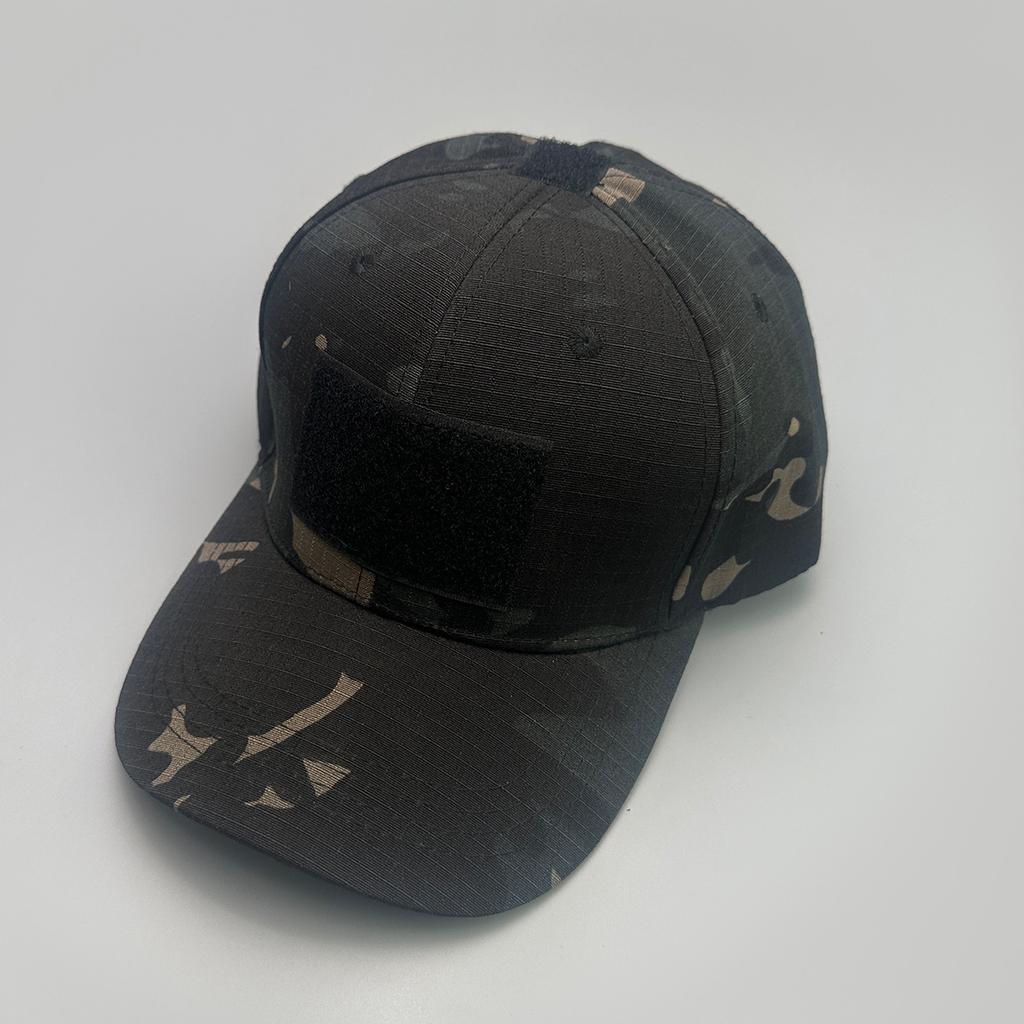 Camouflage Velcro Hardtop Outdoor Baseball Cap Men'S And Women'S Shade Sports Cross-Border Military Fan Special War Cap