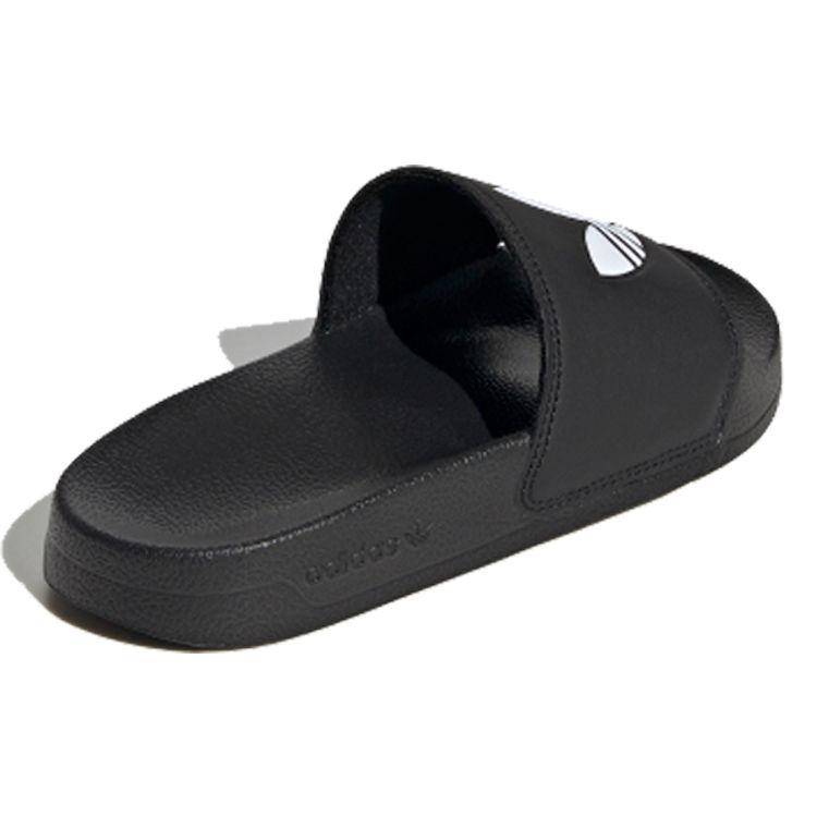 Adidas Adilette Lite Slide J Black White Kids Sneakers Core-Black Cloud-White EG8271