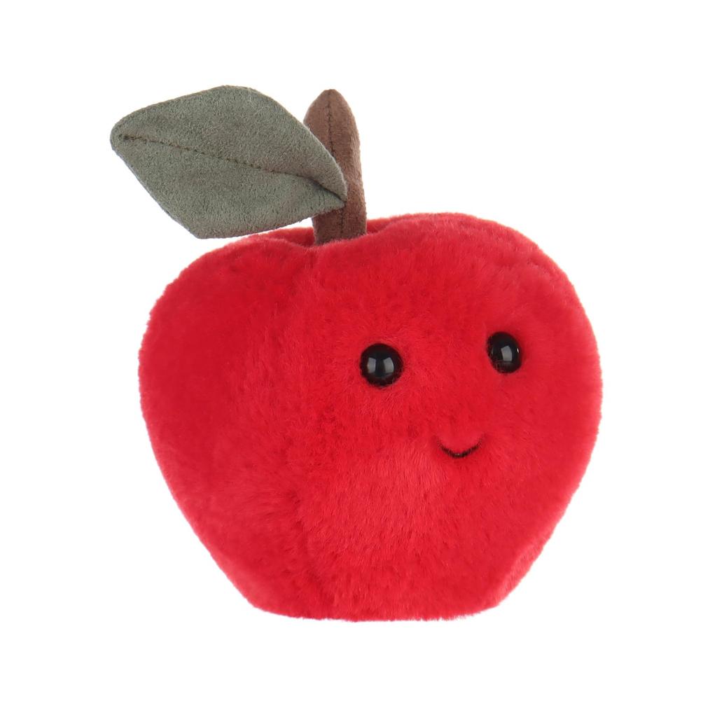 Apricot Lamb Sweet Apple Plush Toy for Kids, Soft and Cute, Fluffy Sweet Apple for Girls and Boys, 13cm