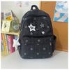 Schoolbag Japanese Plaid Backpack Female Ins New College Style Student Schoolbag Versatile Leisure Large Capacity Travel Backpack