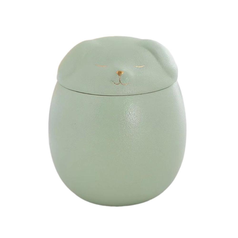 Ceramic Ashes Storage Box 200ml Dog Cat Cremation Urns Funeral Urn for Pets  Desktop Decoration