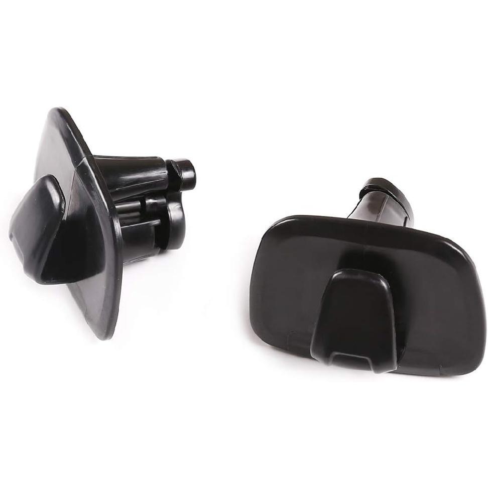 

ABS Plastic Interior Roof Hooks Clothes Hanger Hook Trim for Volvo V90 S90 XC40 XC60 XC90 2015-2020 2021 2022 (Black) чёрный