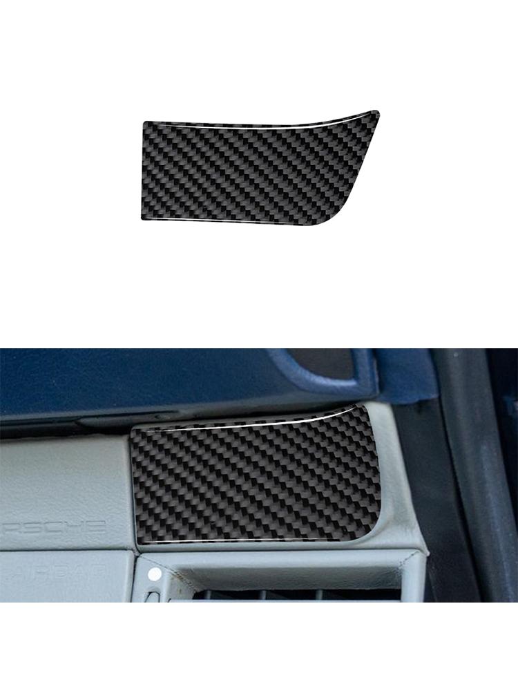For 1989-1997 Porsche 911 Styling Carbon Fiber Car Interior Dashboard Gear Shift Handbrake Bezel Panel Trim Sticker Accessories