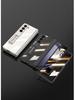 Samsung Z Fold5 Phone Case: Electroplated Transparent Hinge, Foldable Full Coverage with Bracket Protection.