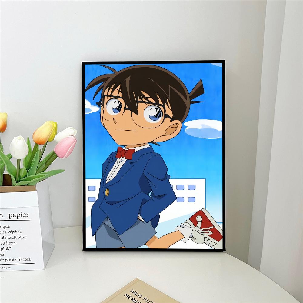 1pc Detective Conan Japanese Self-adhesive Art Poster Waterproof Paper Sticker Coffee House Bar Room Wall Decor