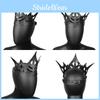 2022 Autumn Collection Gearduke Pu Leather Punk Crown Headpiece For Adults