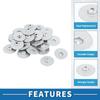 10/30pcs Auto Metal Fasteners Insulation Panel Fastener Washers for BMW Mini Vehicles 07146949380