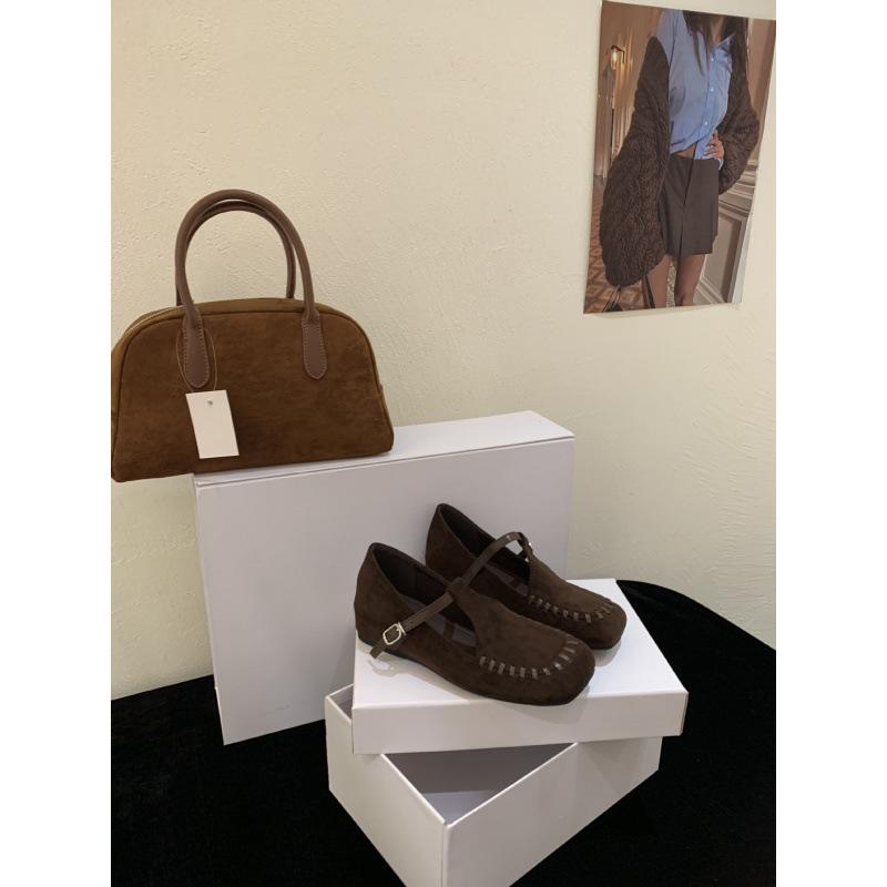 

Vintage Mori women s inner height increase Mary Jane shoes women s autumn 2025 square head woven T-belt hollow beanie ladyshoes 39 темно-коричневого