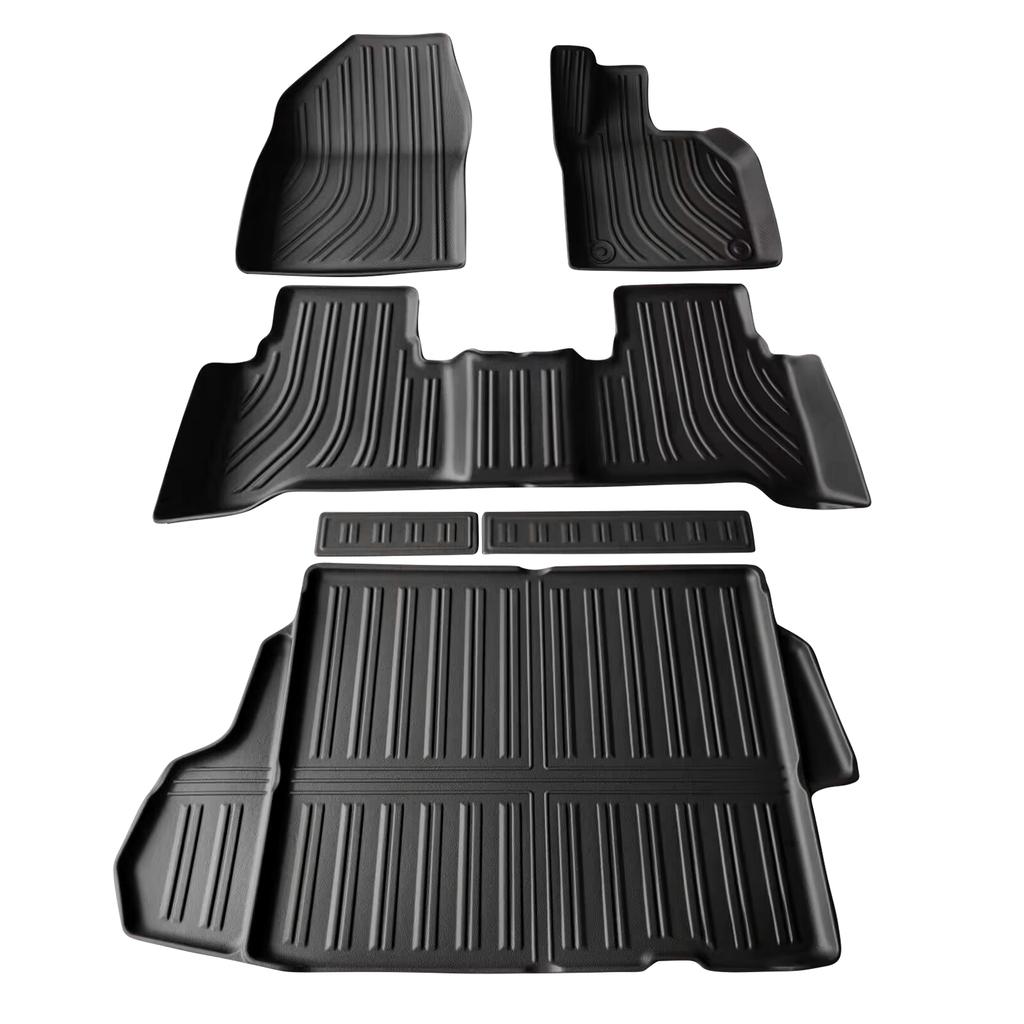 for Toyota Prius 2025 2025 Car Floor Mats Trunk Pad TPE 3D Auto Protect Waterproof Accessories Black