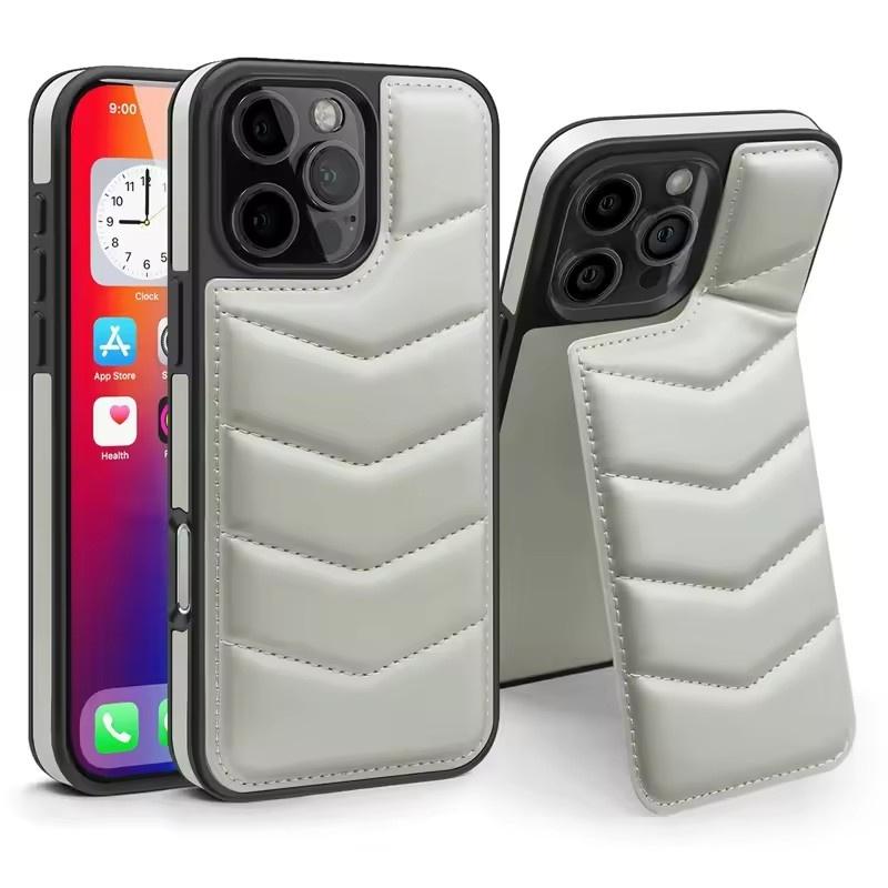 Leather Wallet Cards Case MagSafe Phone Cover For iPhone16 15 14 Plus 13 12 11 Pro Max Holder Magnetic Charging Protective Cover