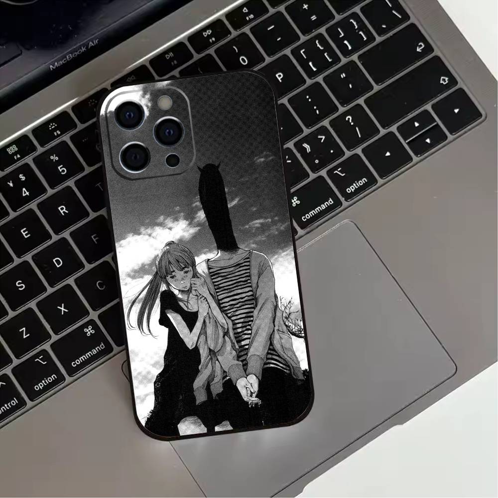 

Спокойной ночи O-Oyasumi P-Punpun Чехол для телефона для iPhone 17,16,15,14,13,12,11 Plus,Pro Max,XS,Мягкий силиконовый черный чехол iPhone14ProMax