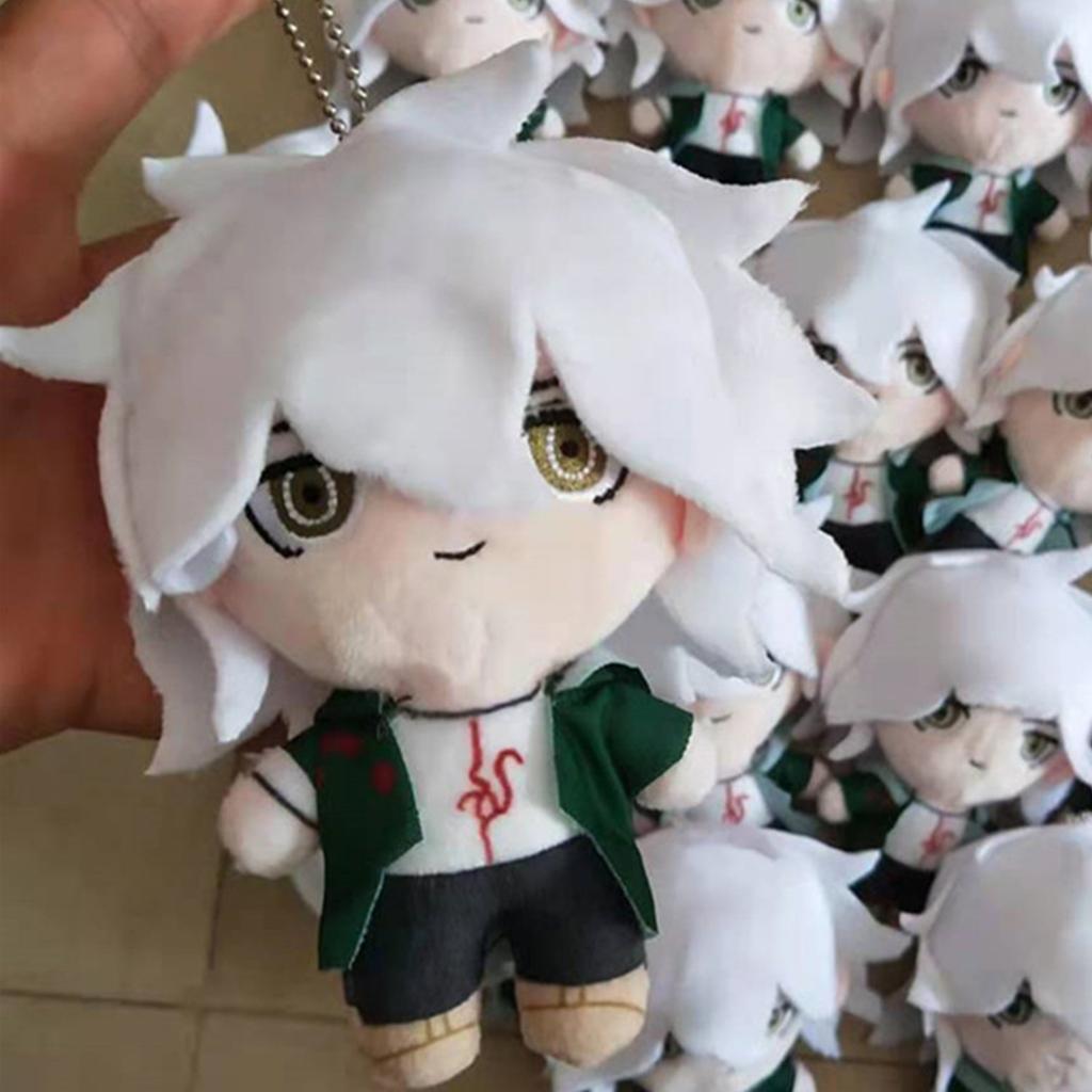 9 Style New Anime Plush Doll Keyring Kokichi Oma Kaito Momota Harukawa Maki Keychain Soft Figure Backpack Pendant Keychain Fans