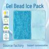 Borsa del Ghiaccio Portatile Riutilizzabile con Perline di Gel per Distorsioni - Cuscino per Terapia Calda e Fredda